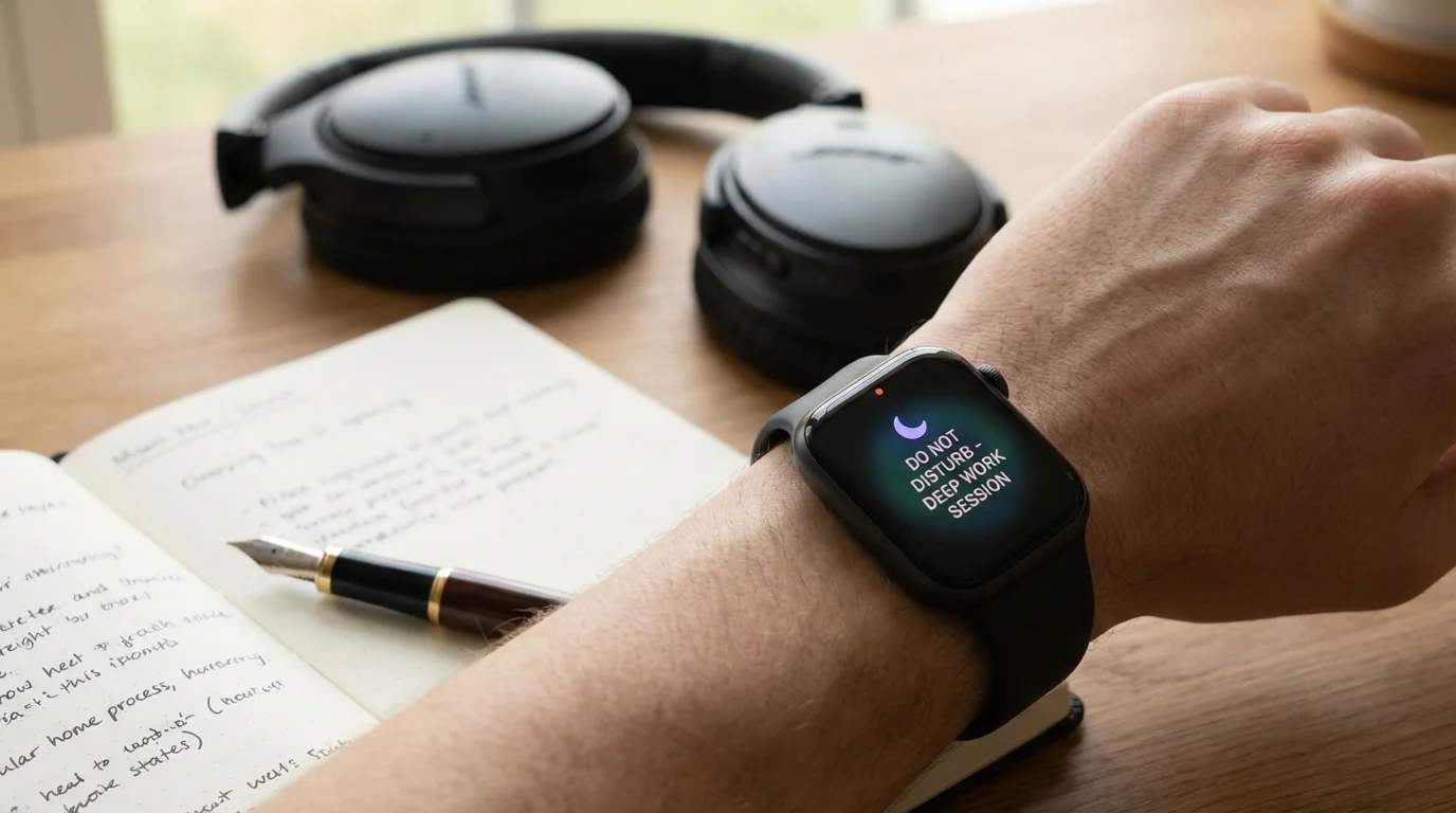 Using Tech as a Cue for Deep Work illustration